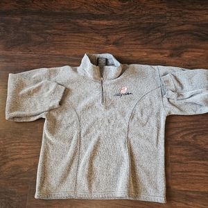 Woman's Rusty Wallace 3/4 zip Sweater